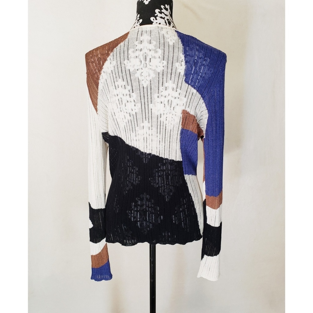 Nic + Zoe | Assymetrical Color Cardigan - Picture 2 of 8